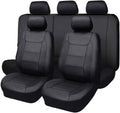 Flying Banner Car Seat Covers Full Set - Waterproof Faux Leather