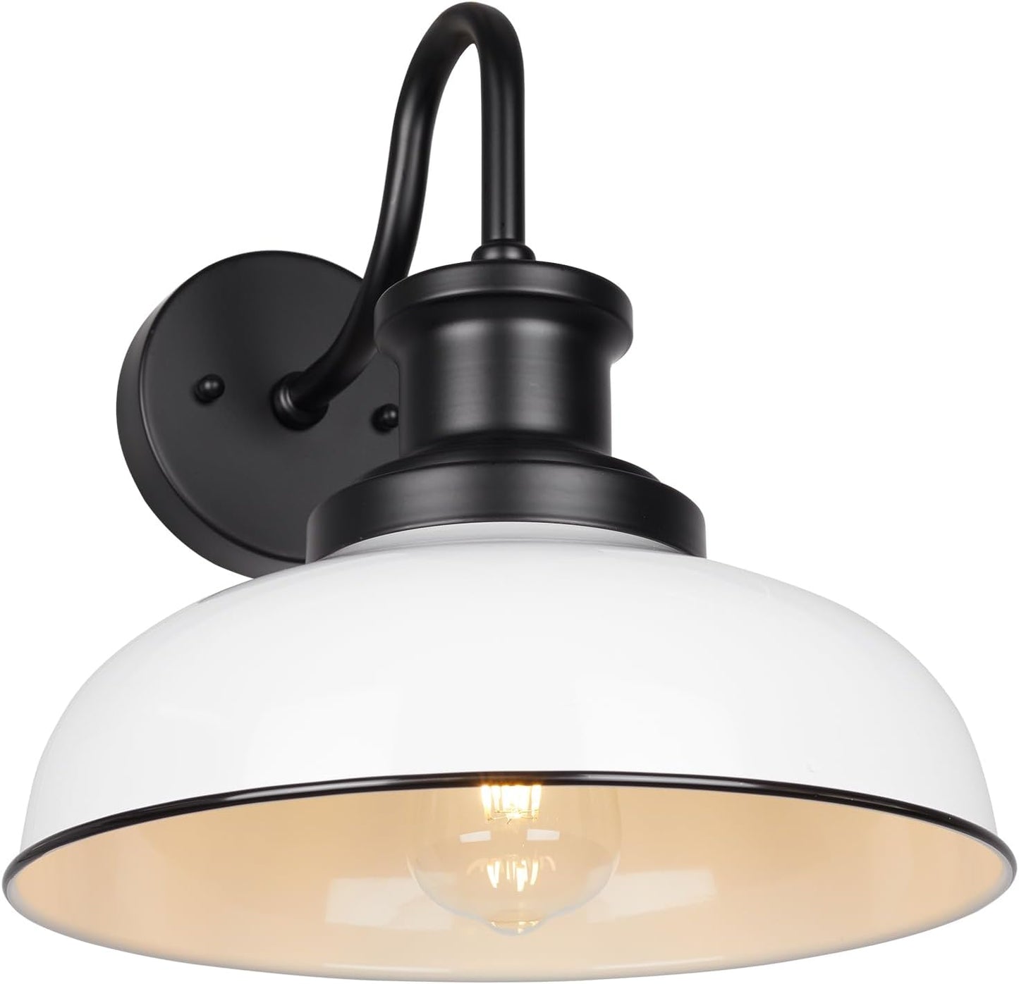 Outdoor Gooseneck Barn Light for Rustic and Industrial Decor
