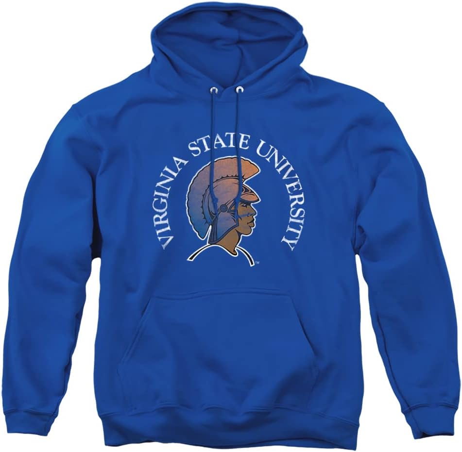 Official Collegiate Distressed Logo Adult Pullover Hoodie