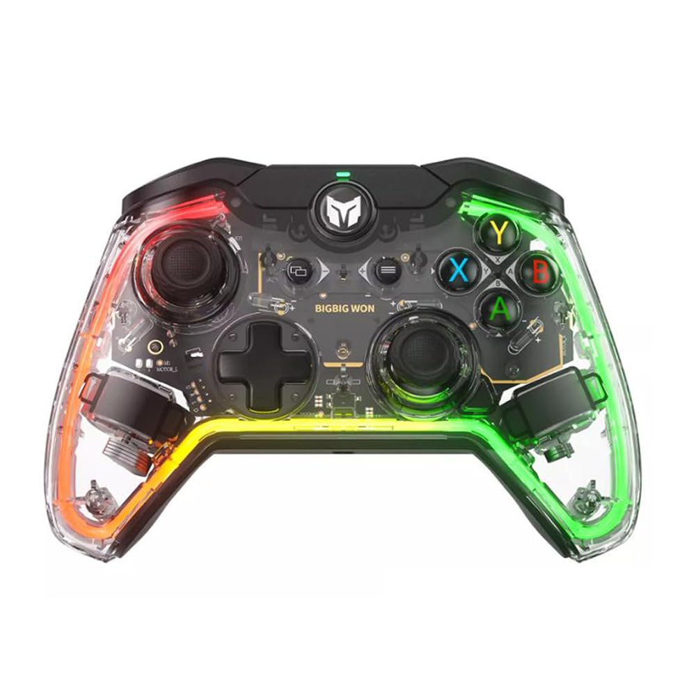 BIGBIG WON Rainbow Lite RGB Wired Controller for PC and Switch