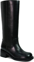 Stylish Square Toe Knee High Boots for Women with Chunky Heel