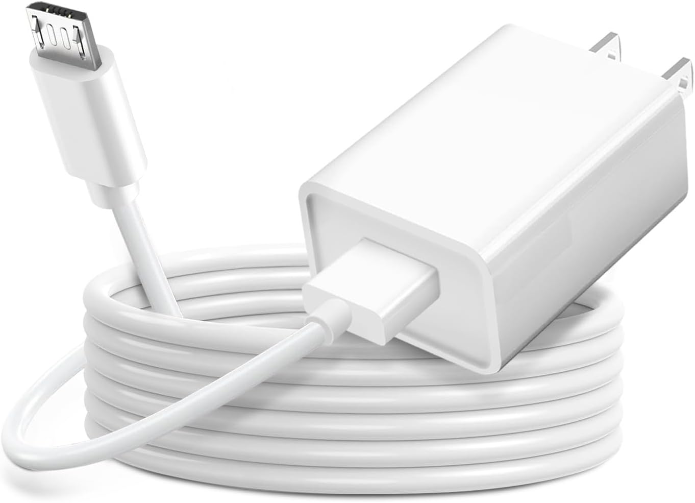 5FT Micro USB Charger for Eufy, VAVA, V-Tech, Motorola Baby Monitors