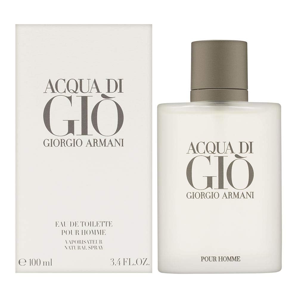 Aqua Di Gio Eau de Toilette for Men - Fresh Oceanic Fragrance