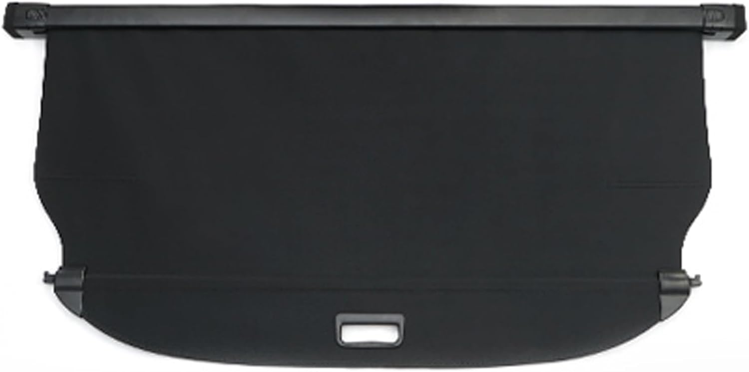 Retractable Cargo Cover for 2017-2022 Kia Sportage - Black Shade