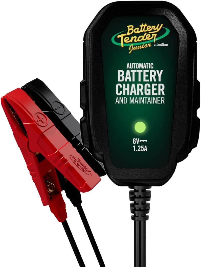 Battery Tender Junior 6V Charger and Maintainer for Vehicles