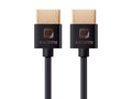 Monoprice 113578 Ultra Slim HDMI Cable, 1.5ft - High Speed & Sleek