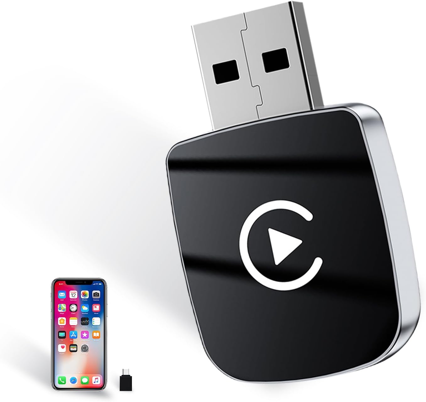 ILIYAH CarPlay Adapter: Wireless & Stable Control