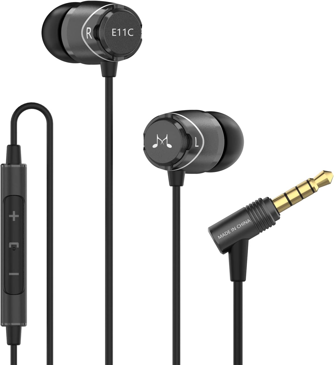 Powerful Bass SoundMAGIC E11C Earbuds
