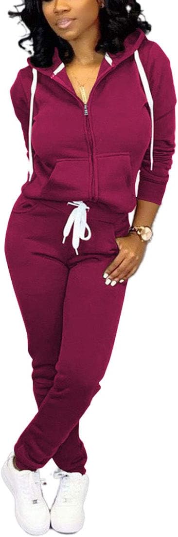 Nimsruc Jogging Suits for Women: Stylish 2 Piece Casual Set