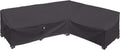 Heavy Duty Outdoor Sectional Sofa Cover 115x83 - Waterproof L-Shaped