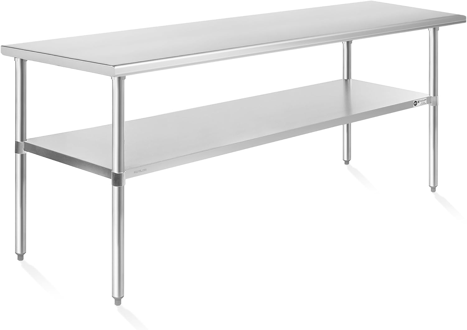 KUTLER 30x60 Stainless Steel Prep Table - Heavy Duty for Kitchen & Restaurant