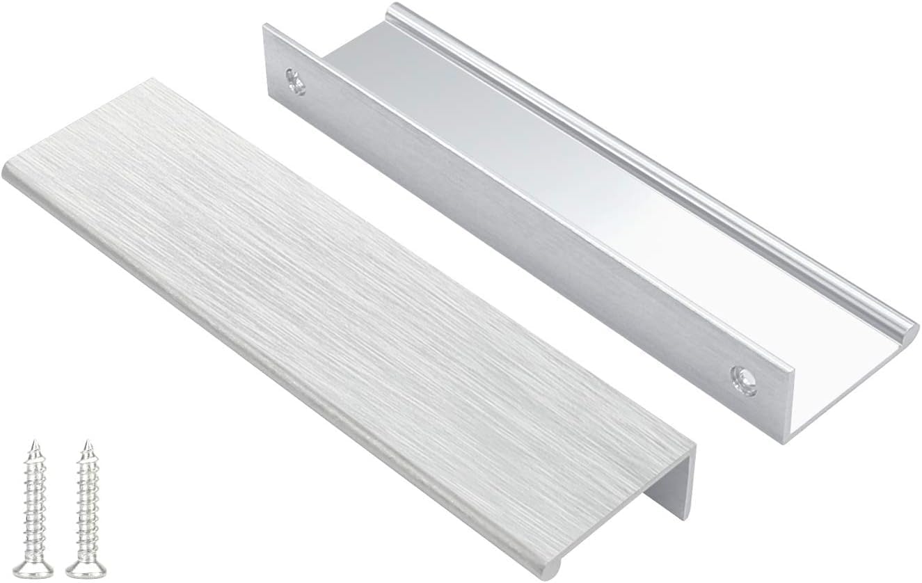 Peaha 10 Pack Kitchen Cabinet Handles 5 Inch Stain Nickel Pulls