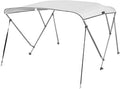 3 Bow 4 Bow Bimini Top 600D Polyester - With 2 Support Poles