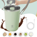 Automatic Self-Stirring Coffee Mug - USB Rechargeable - Green
