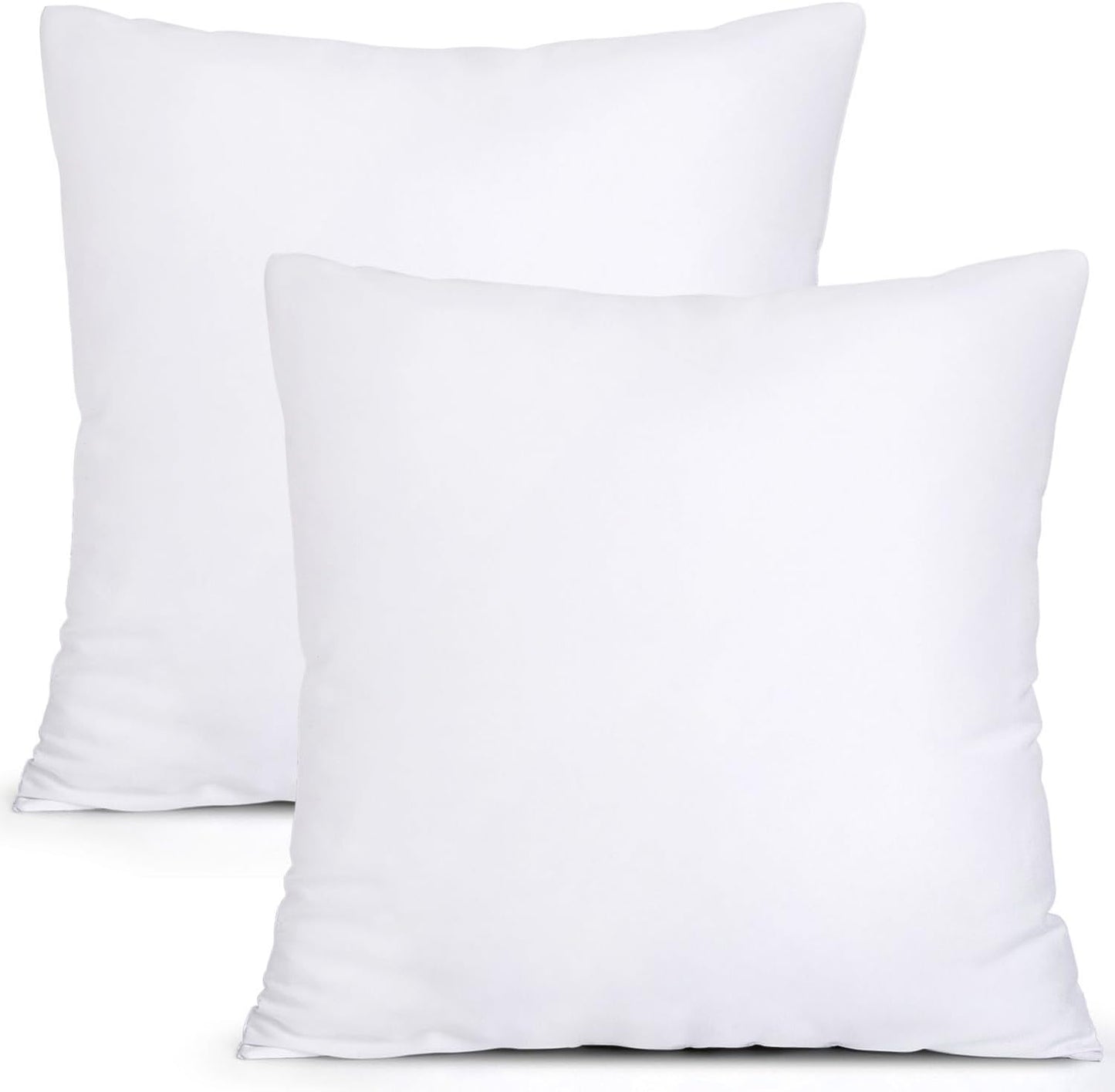 MIULEE Set of 2 Premium 26x26 Inch Throw Pillow Inserts