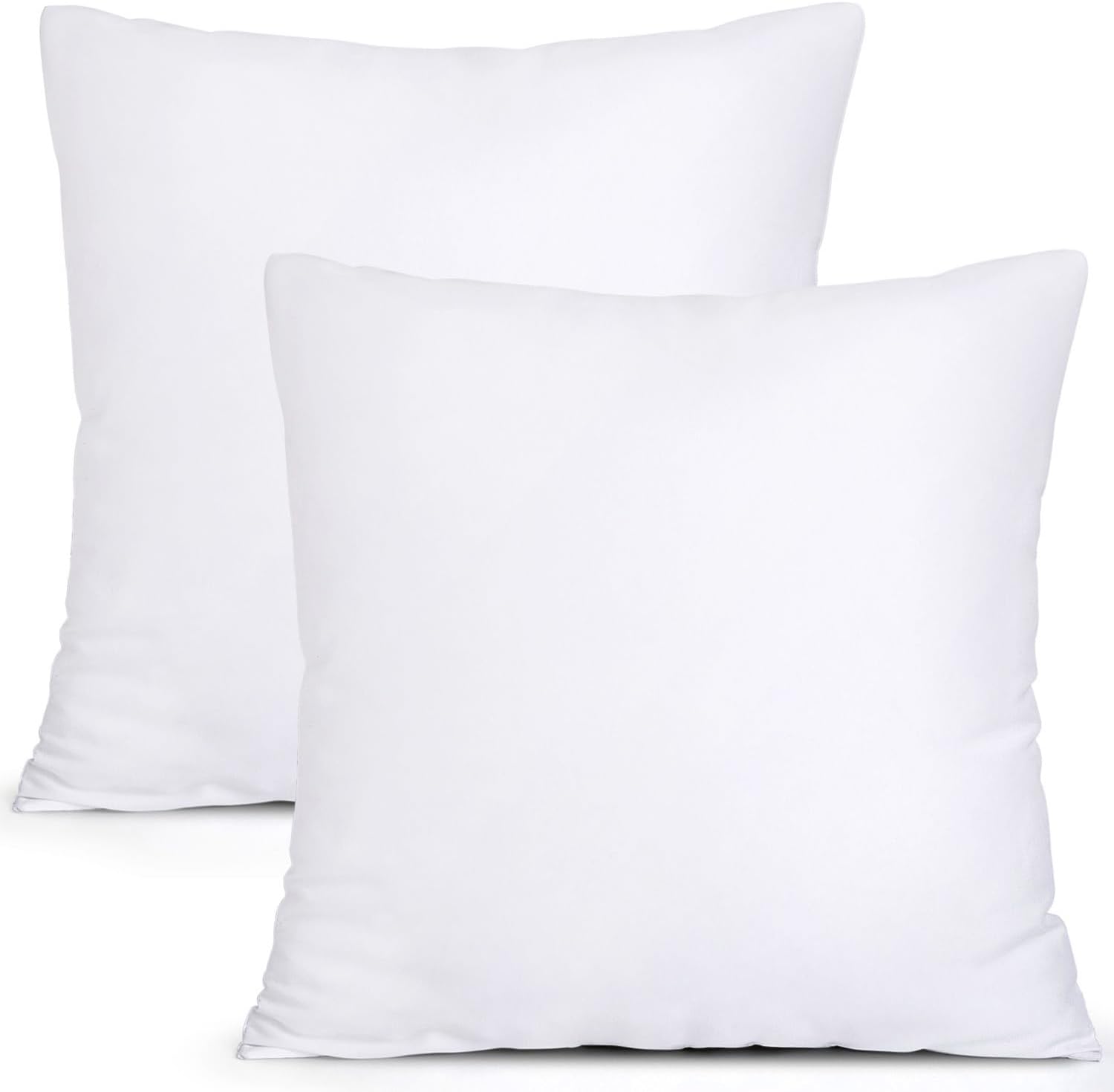 MIULEE Set of 2 Premium 26x26 Inch Throw Pillow Inserts