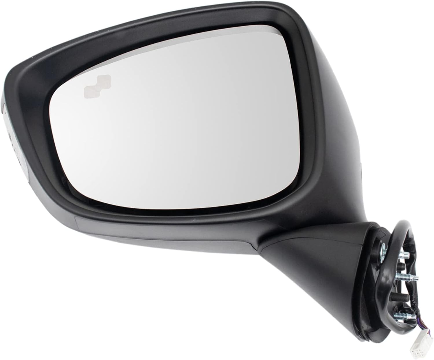 TRQ Driver Side Power Mirror with Blind Spot Indicator for Mazda