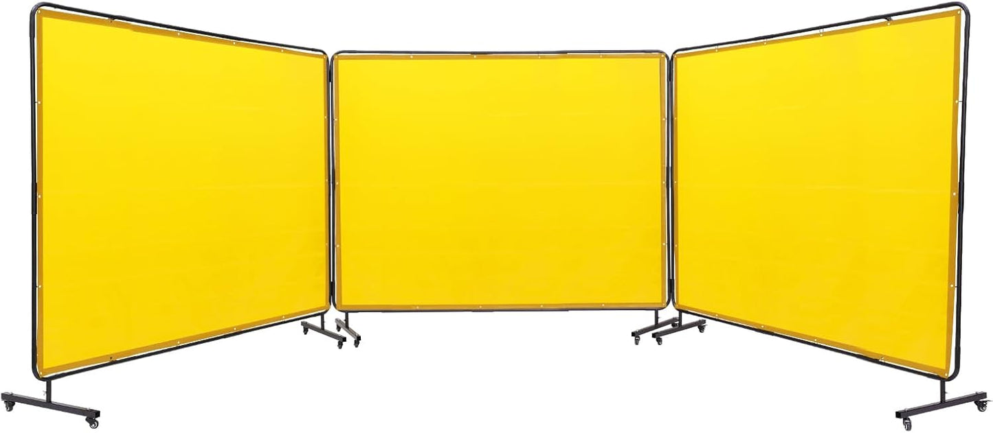 VEVOR Welding Screen with Frame for Safe and Efficient Workspaces