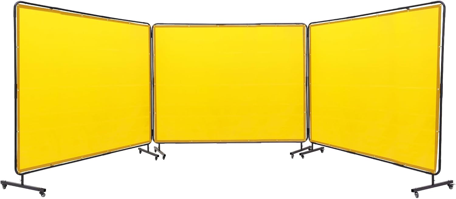 VEVOR Welding Screen with Frame for Safe and Efficient Workspaces