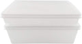 Fish Tubs Food Storage Bins 25lb and 10lb Pack of 10 - Nesting Combo
