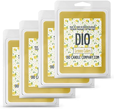 Lemon Cakes Wax Melts - Sweet and Tangy Scented Soy Delight