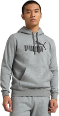PUMA mens Essentials Logo Fleece Hoodie - Cozy Everyday Layer