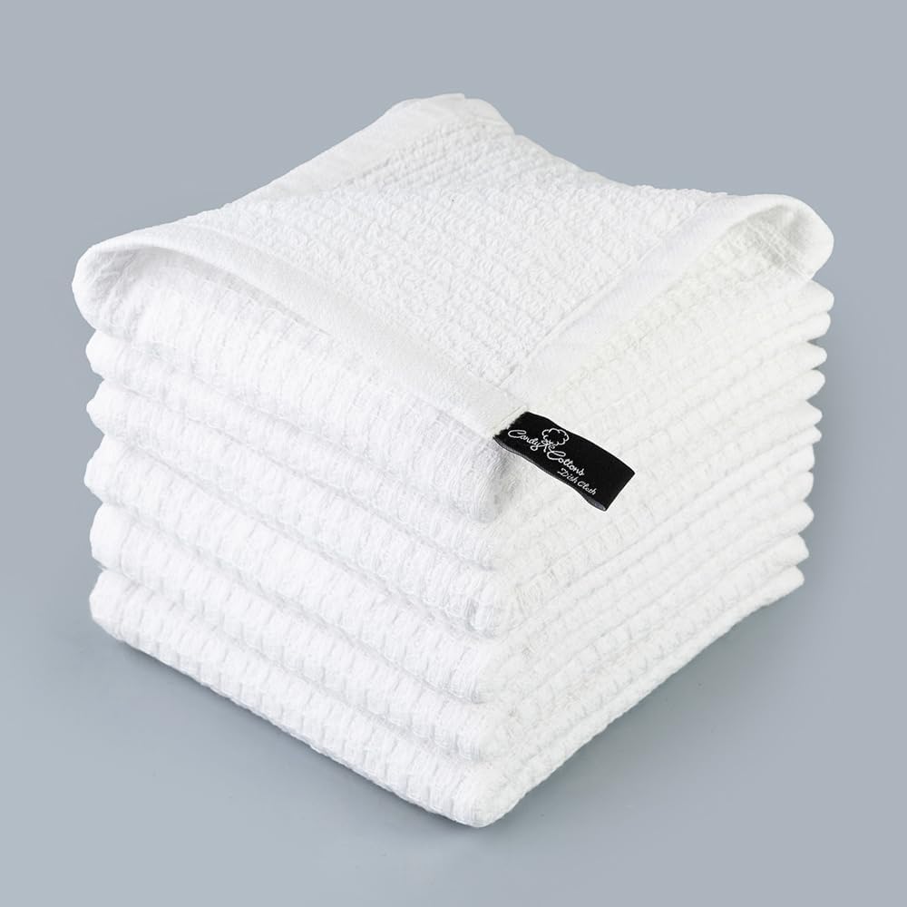 Ultra Absorbent Kitchen Dishcloth Set by Candy Cottons