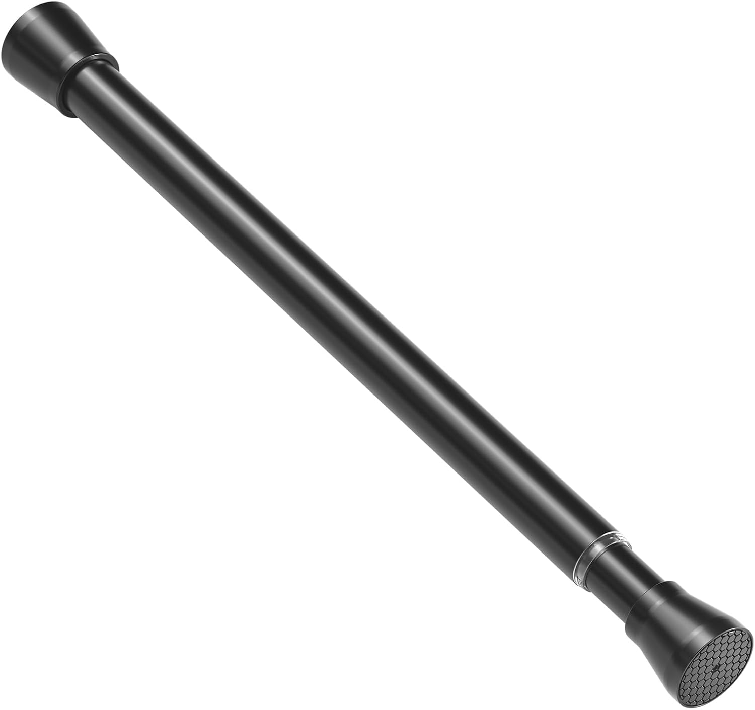 Black Spring Loaded Tension Rod for Windows