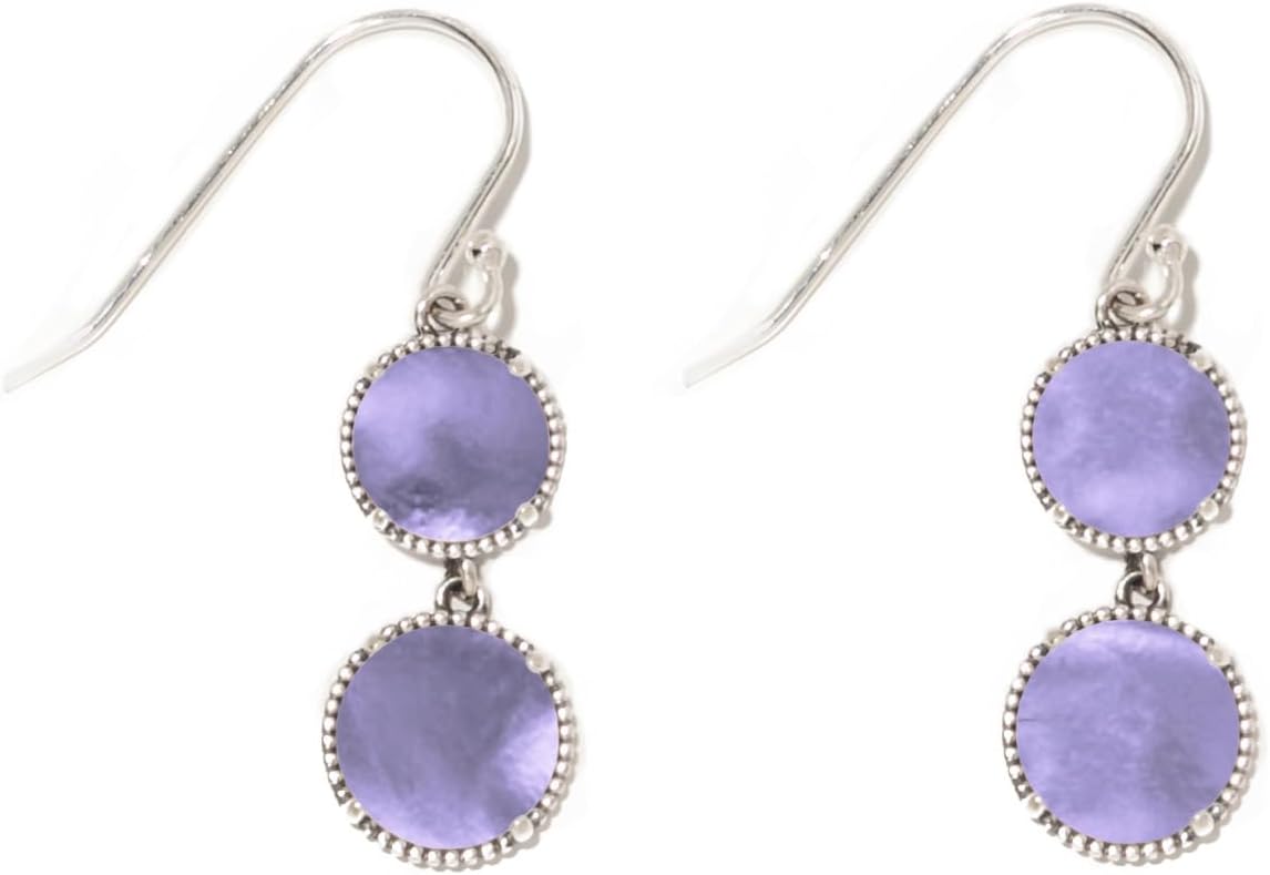 Handmade Vintage Double Take Earrings with Recycled Glass