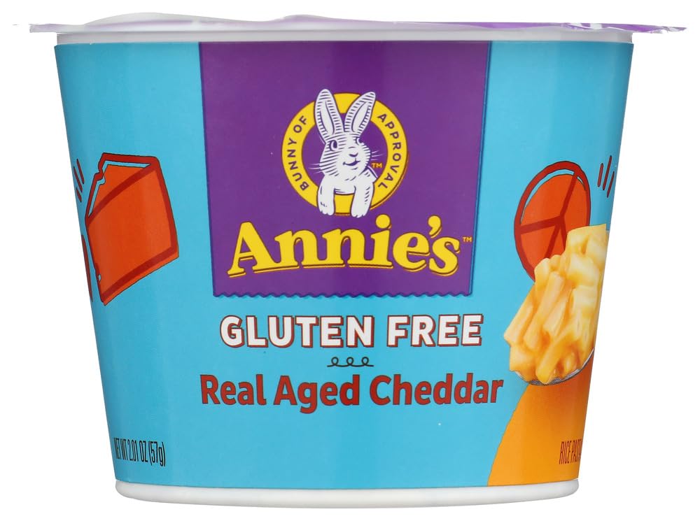Annie's Homegrown Pasta Cup Rice & Chdr Gf - Quick Meal Option