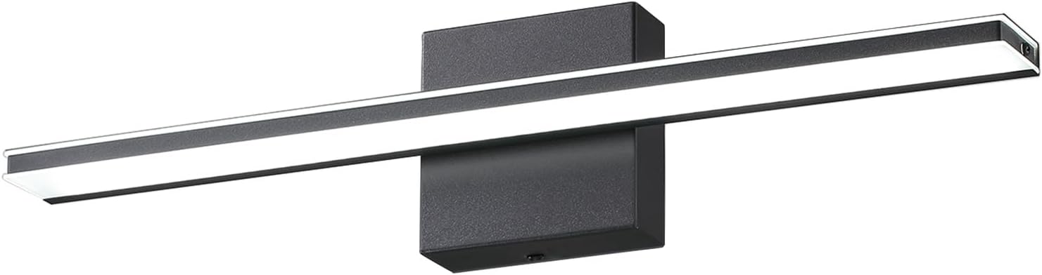 Modern Black LED Vanity Lights for Bright Bathroom Spaces