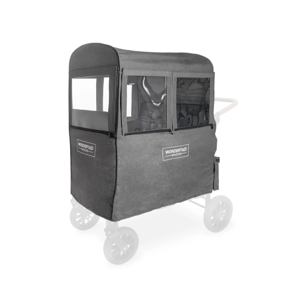 WONDERFOLD Stroller Wagon Wind Cover for W4 Elite/Luxe Comfort