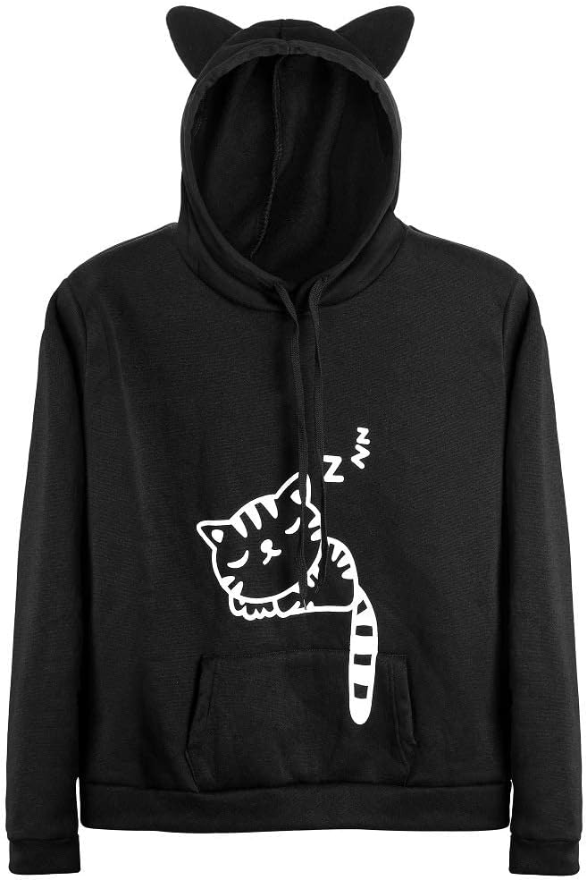 Cute Cat Ear Hoodie for Stylish Women & Girls