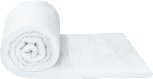 HOMBYS 200 GSM Upholstery Batting for Fluffy Cushions and Quilts