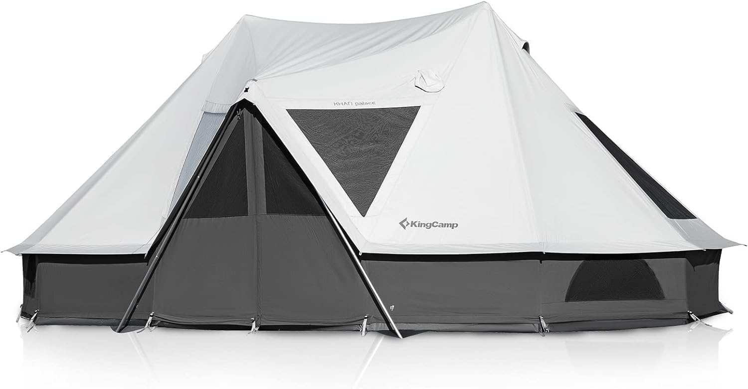 KingCamp Luxury Bell Tent: All-Season Glamping Bliss