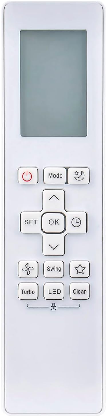 AULCMEET Universal Remote: Midea Samsung AC Replacement