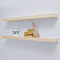 Homeforia 42 Inch Wood Floating Shelf for Elegant Wall Decor