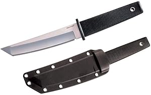 Cold Steel 17T Kobun Tanto Fixed Blade Knife for Outdoor Use
