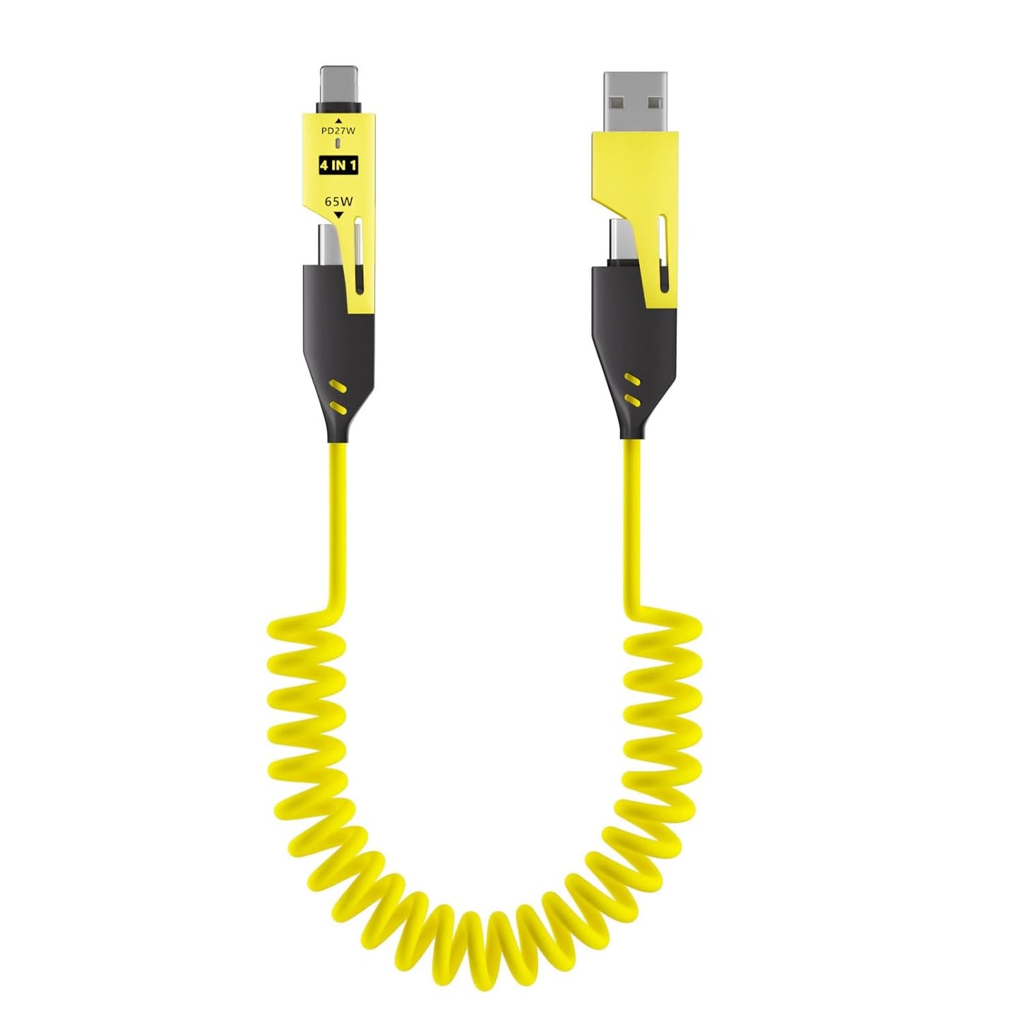 GUGOBOX 4-in-1 Charging Cable - Fast 65W Charging for Multiple Devices!