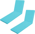 Outdoor Chaise Lounge Cushions for Patio 71x22x3 in - Waterproof