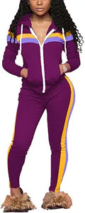 Nimsruc Two Piece Outfits For Women Jogging Suits (Style GDHM)