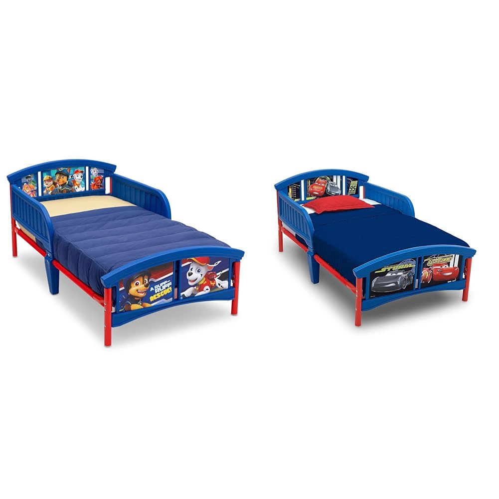 Delta Children Toddler Bed for Easy Transition to Big-Kid Bed