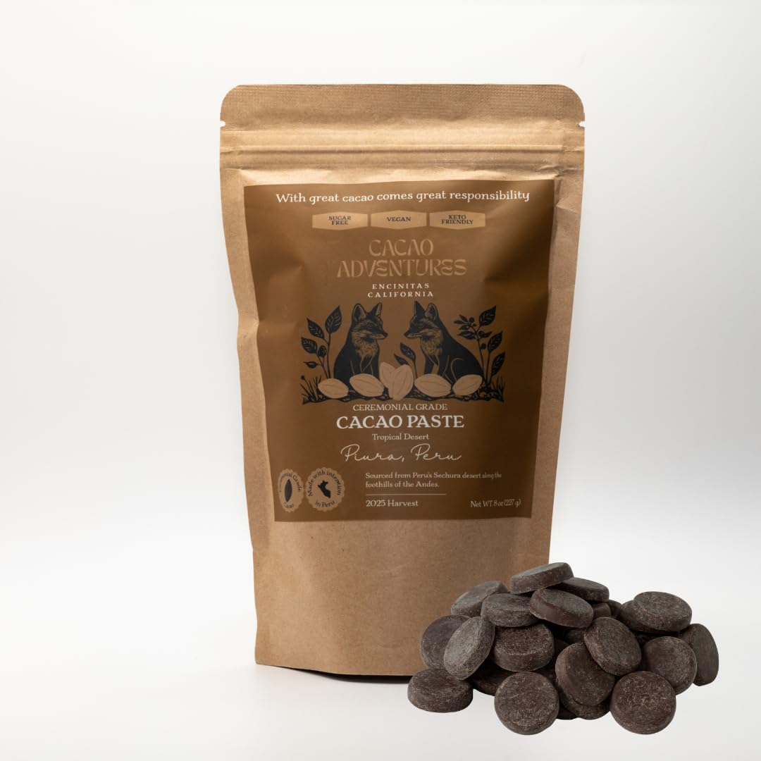 Cacao Adventures Ceremonial Cacao from Tropical Desert Peru