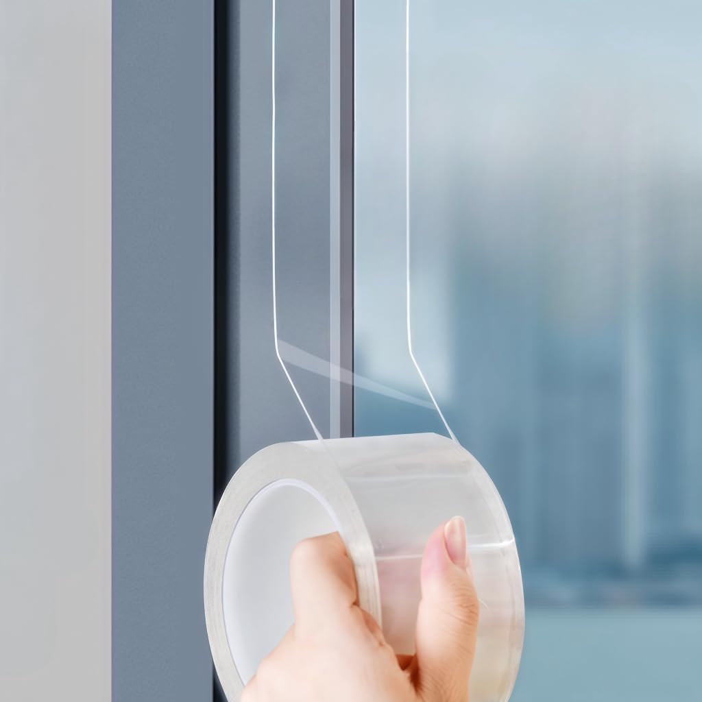 33ft Transparent Weather Seal Tape - Stop Drafts!