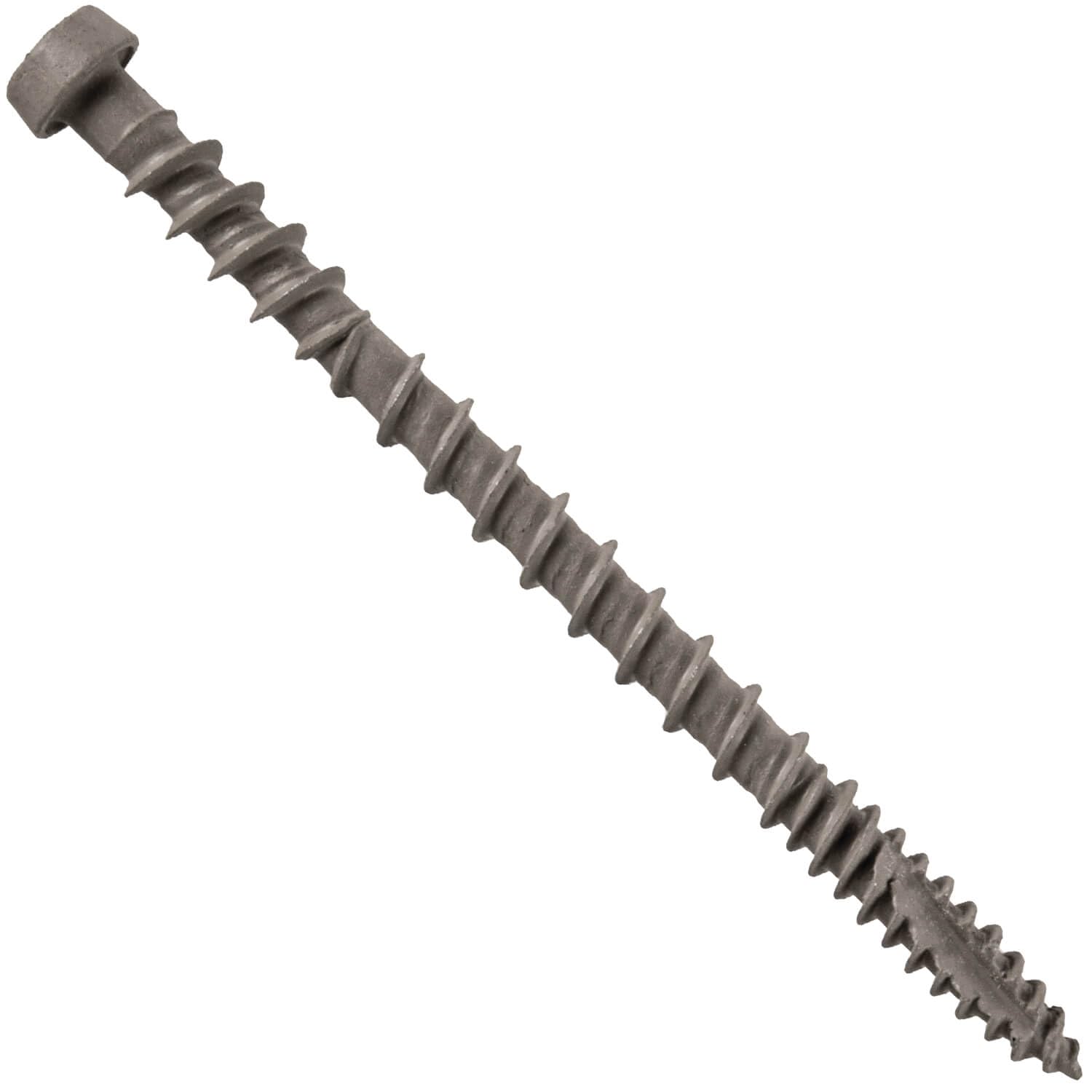 10 x 2-3/4 in Castle Gray Composite Decking Screws for Decks