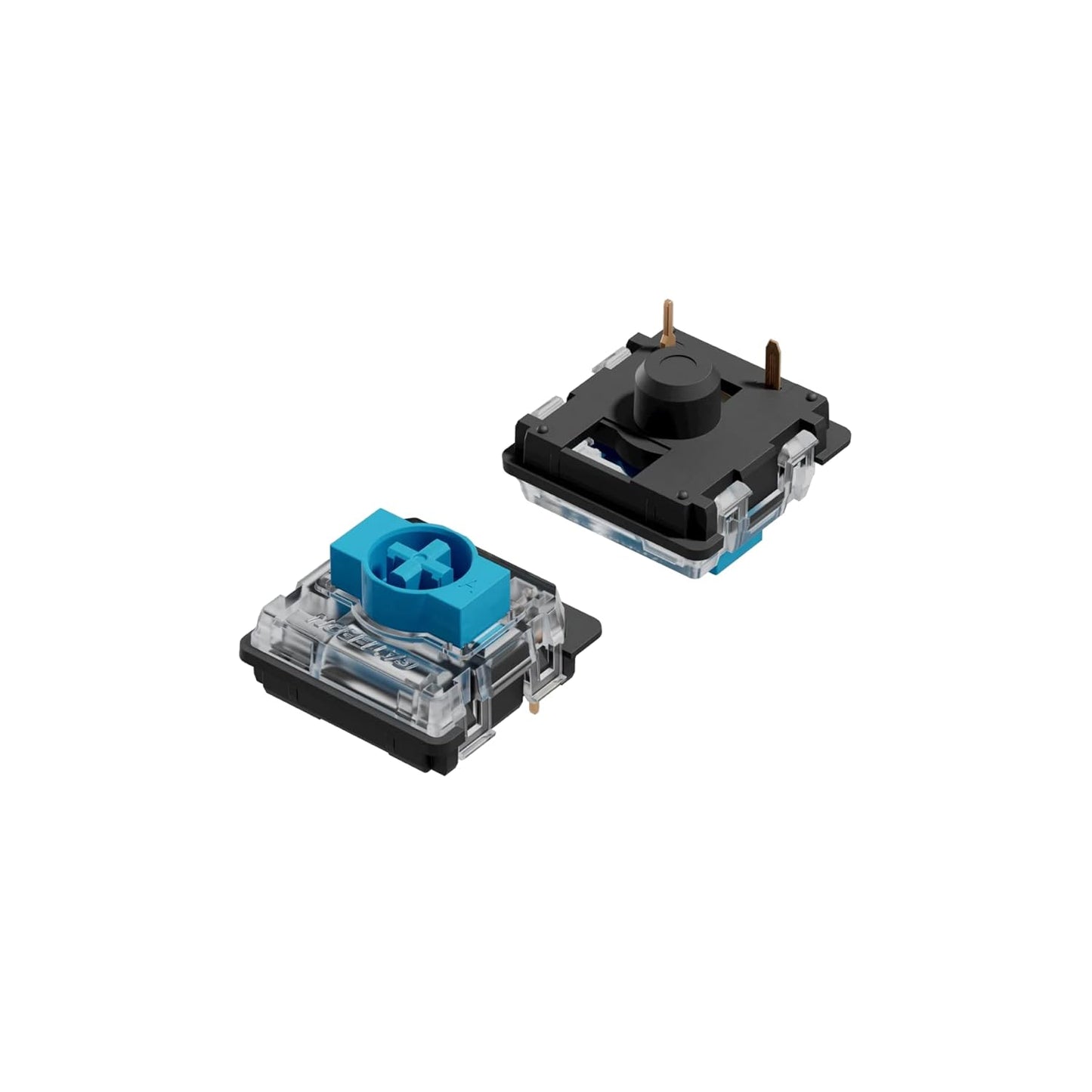 Gateron Blue Low Profile Switches | Plate Mounted - 90 Pcs