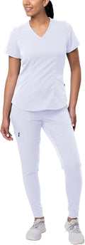 Women's Athletic Scrub Set by Adar Pro - Modern and Stylish Comfort