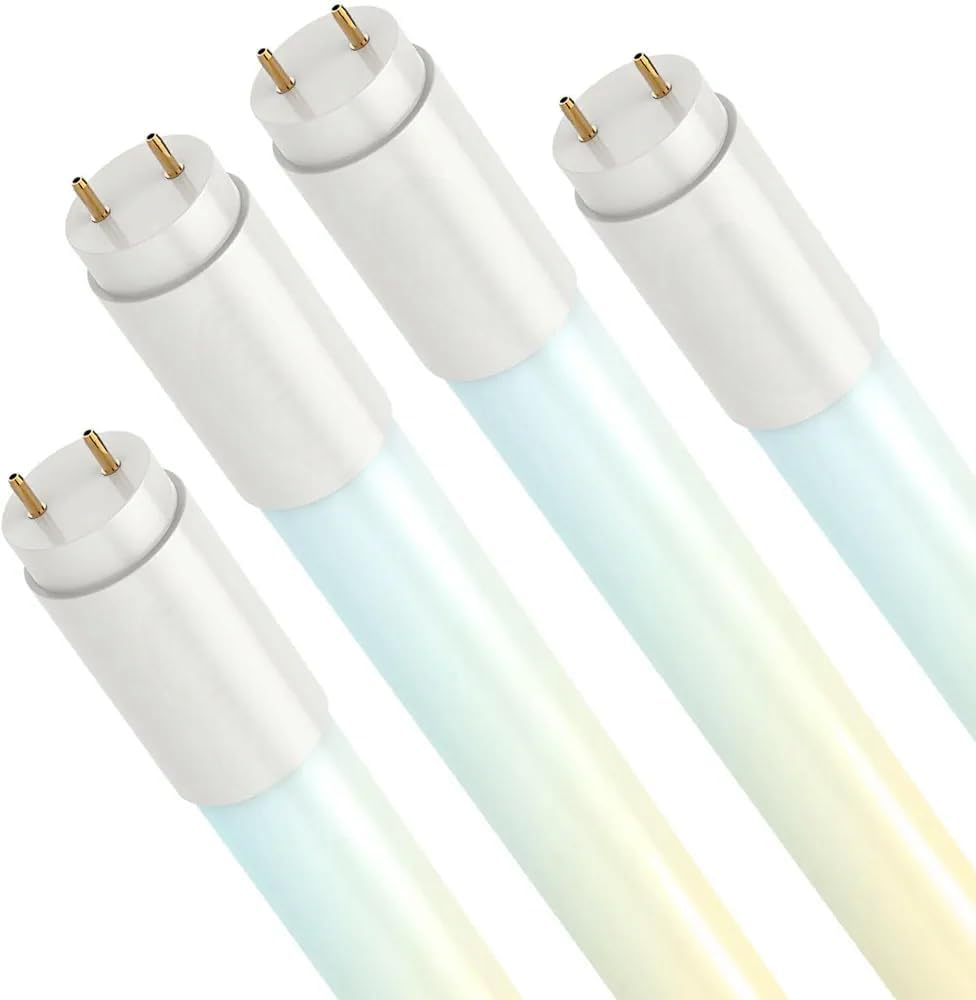 4FT T8 LED Tube Light with Adjustable Color and Brightness