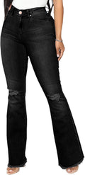 Vintage 70s Bell Bottom Jeans for Women - High Waisted Style
