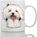 Winston & Bear Funny Maltese Dog Mug - Perfect Dog Lover Gift
